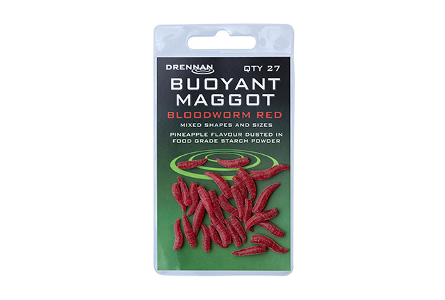 Drennan Artificial Buoyant Maggot - Bloodworm Red