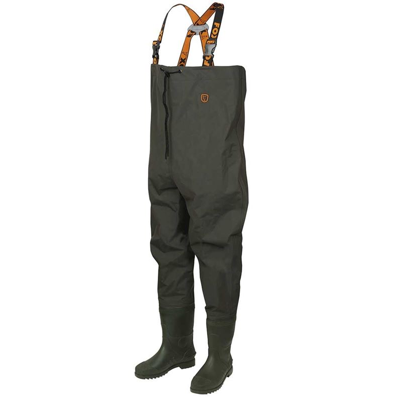 Fox Lightweight Green Waders Size 8