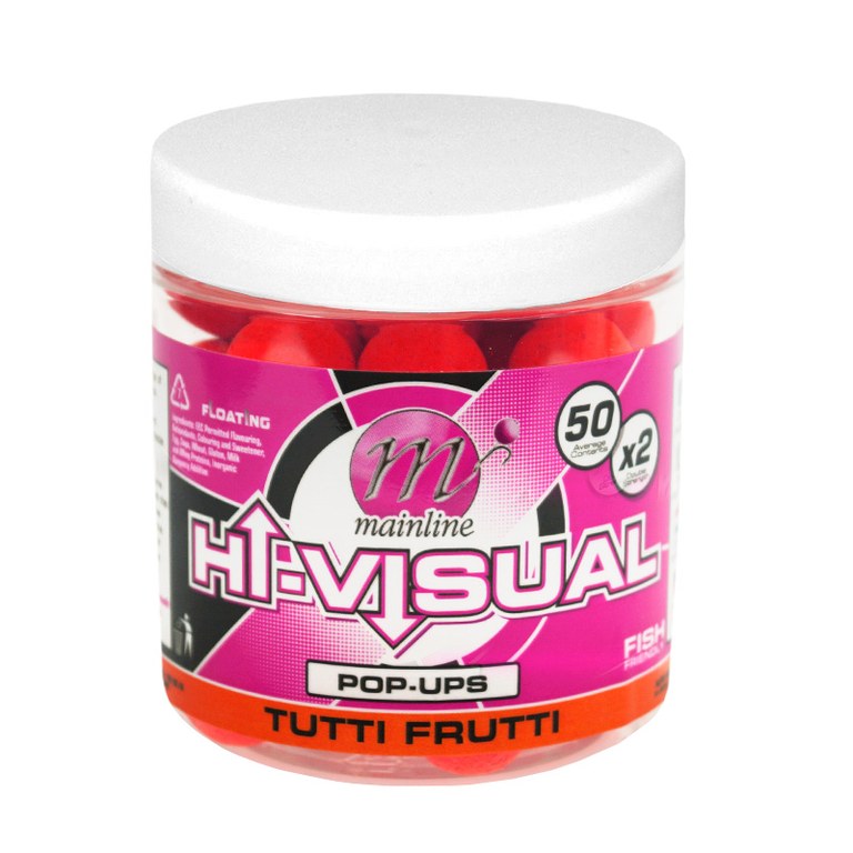 Mainline Hi-Visual Bright Orange - Tutti Frutti 15mm Pop Ups