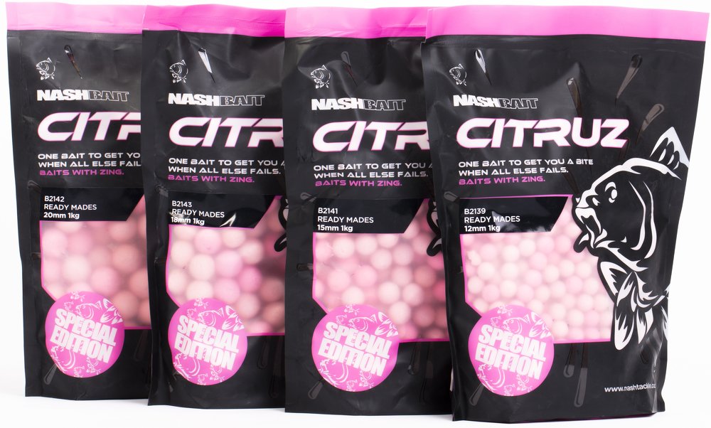 Nash Citruz Boilies Stabilised 12mm (1kg)