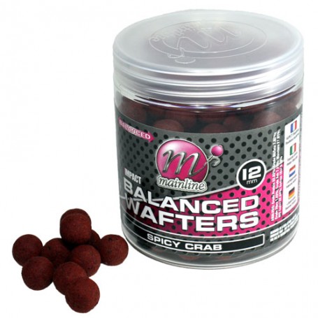 Mainline Spicy Crab High Impact Balanced Wafters - 12mm